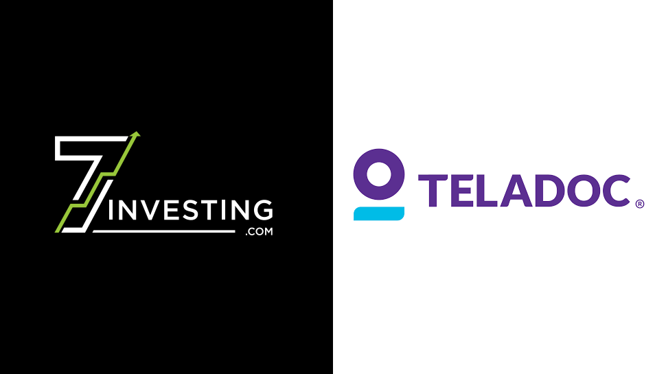 7investing logo next to the Teladoc logo.