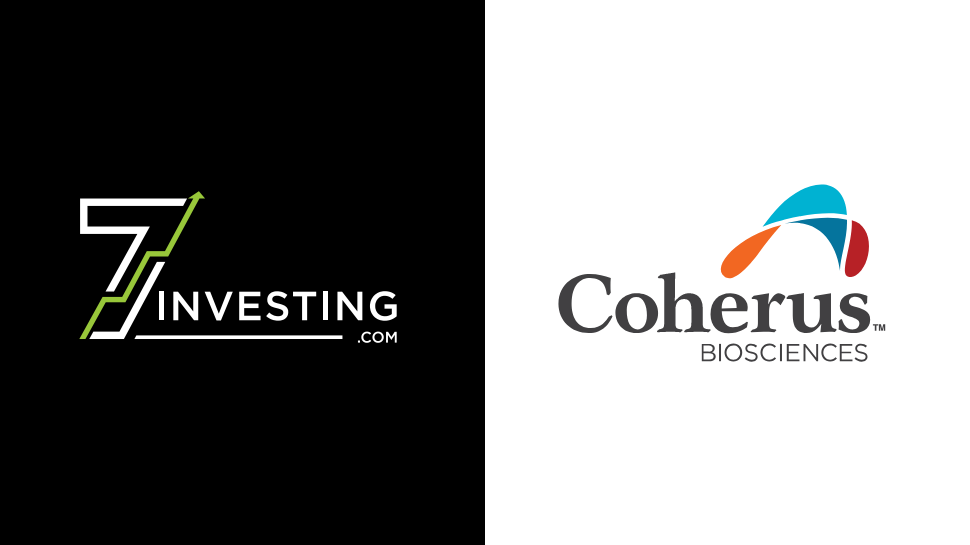 7investing logo next to the Coherus BioSciences logo.