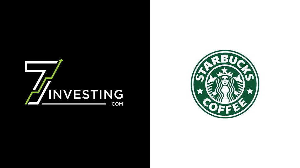 7investing and Starbucks logo side by side