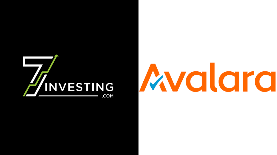 7investing logo next to the Avalara logo.