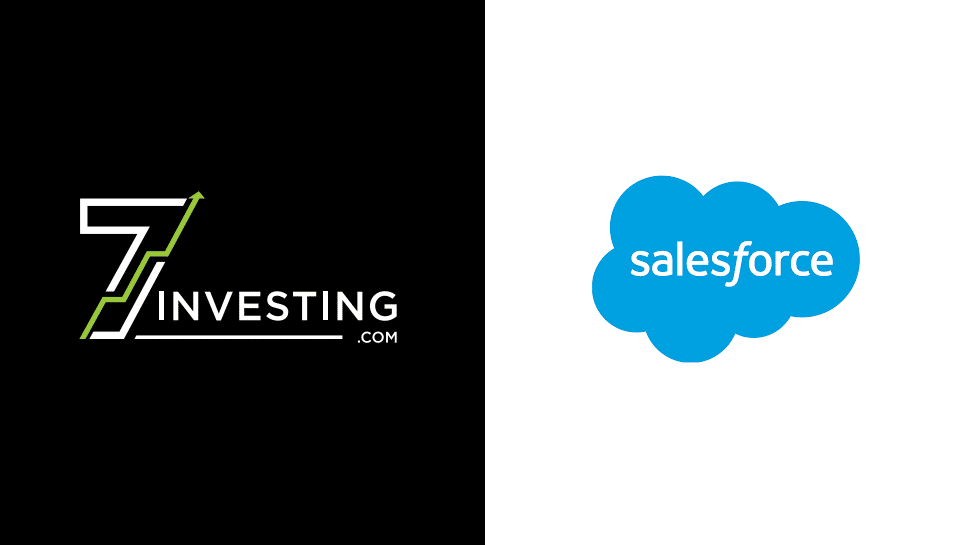 7investing logo next to the Salesforce logo.