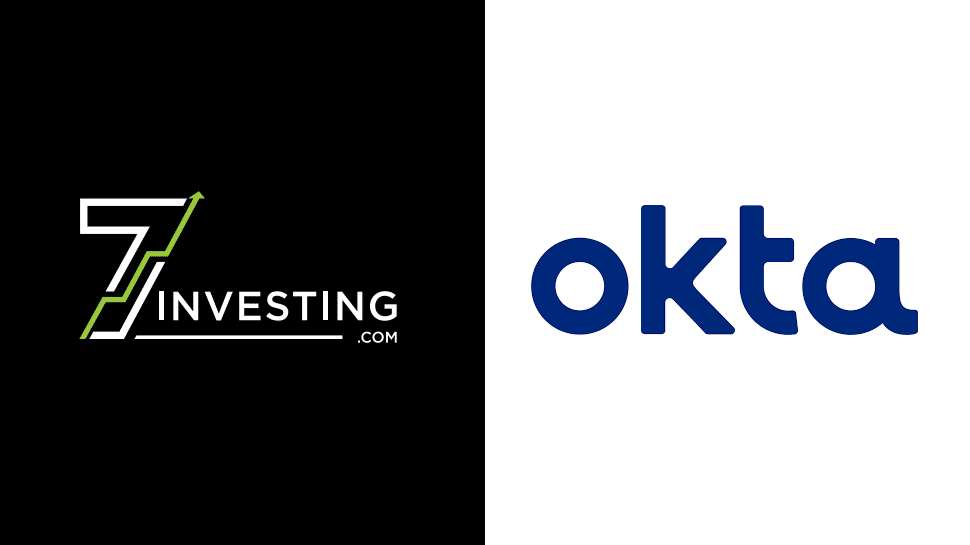 7investing logo next to the Okta logo.