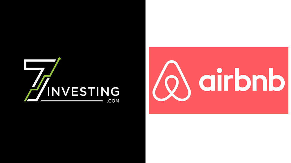 7investing logo next to the Airbnb logo.